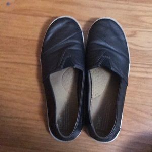 Brown Leather Toms Size 7.5